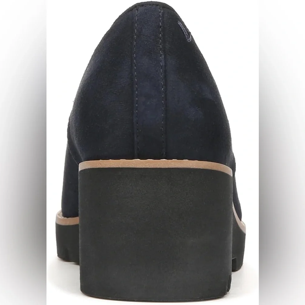 Vionic Womens Willa Wedge 8.5 Navy Sde
